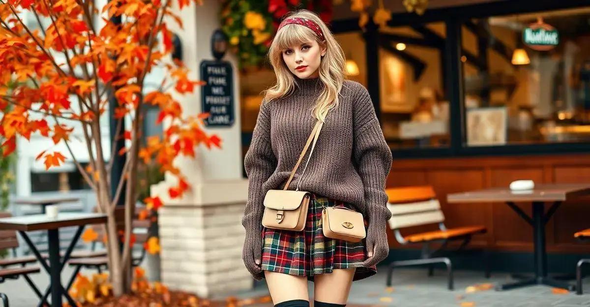 How to Style a Plaid Skirt