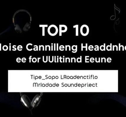 Top 10 Noise Cancelling Headphones for Ultimate Sound Experience