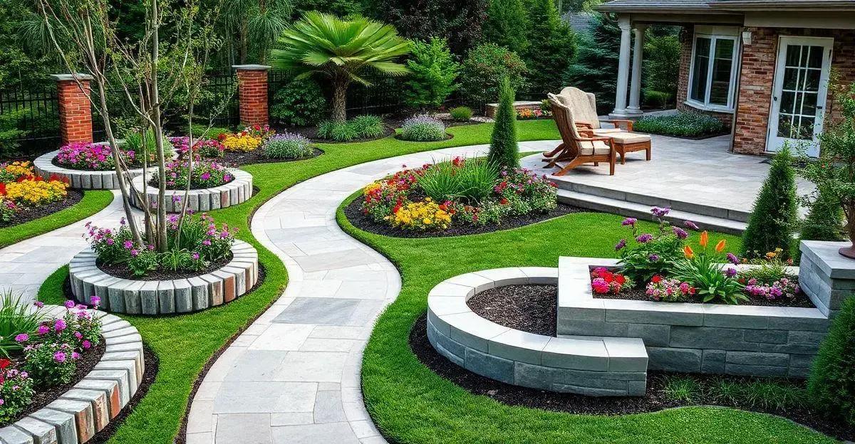 4 Stunning Benefits of Concrete Landscaping for Your Yard