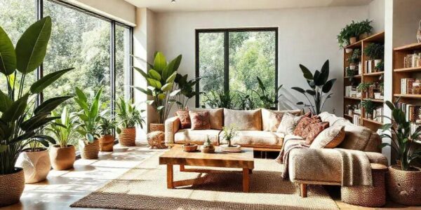 21 Cozy Organic Modern Living Room Ideas to Copy