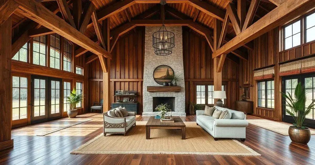 Oversized Barn-Style Entryway