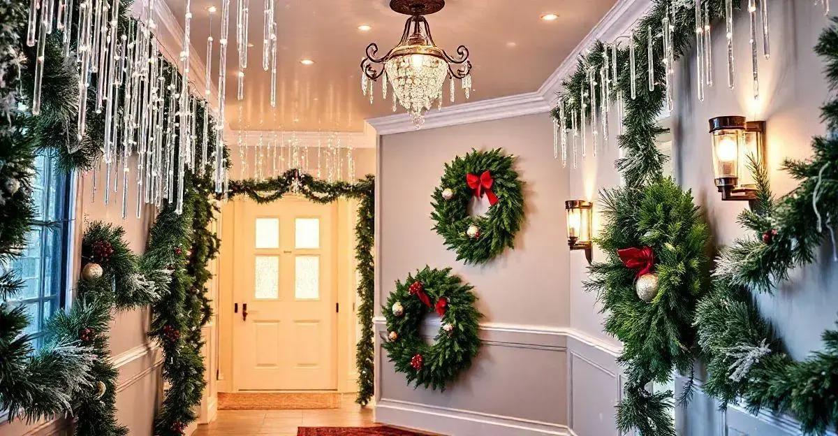 Winter Wonderland Ceiling with Dangling Crystal-like Icicle Lights