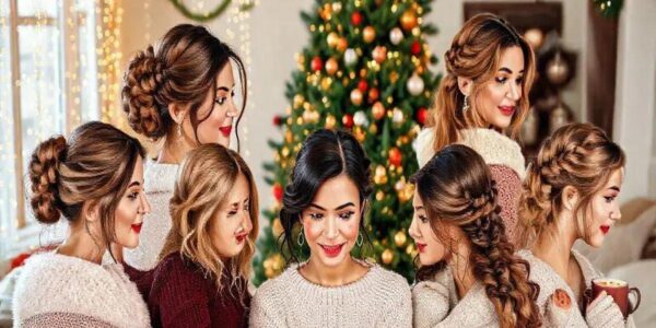 23 Easy Holiday Hairstyles to Try This Season