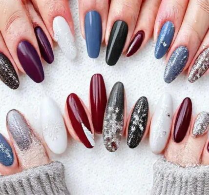 16 Almond Nail Ideas to Elevate Your Winter Looks