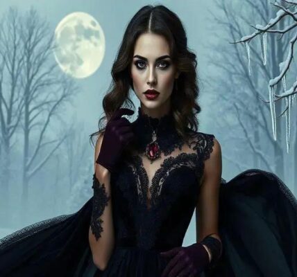 8 Steps to Achieve the Darkly Chic Vampire Winter Style